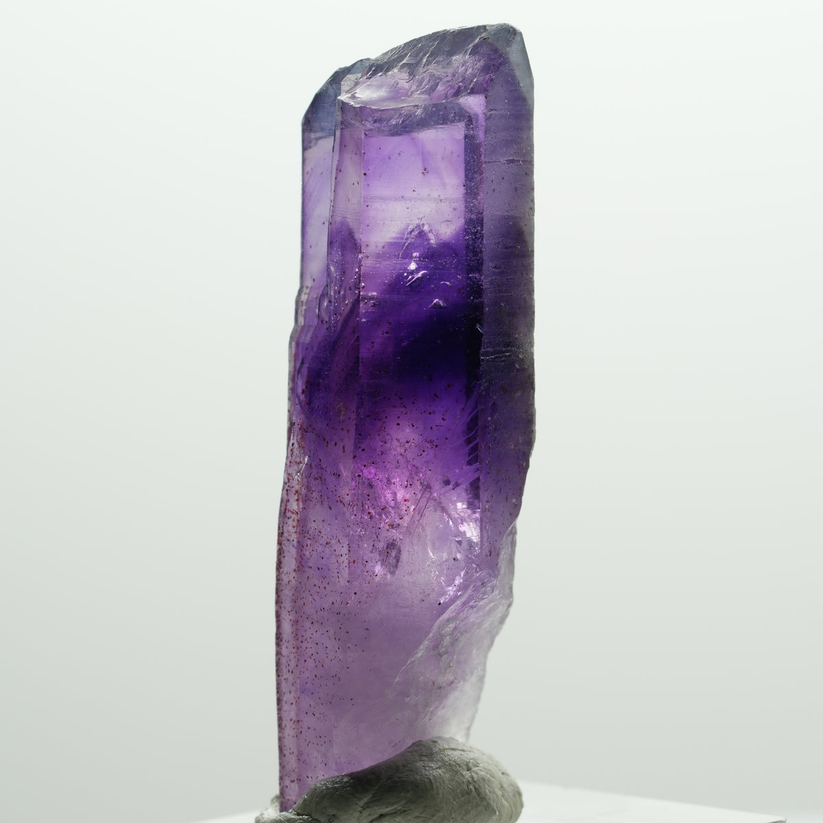 Seltene Skelett Phantom Amethyst Spitze Brandberg, Namibia 45*13*12mm #14212