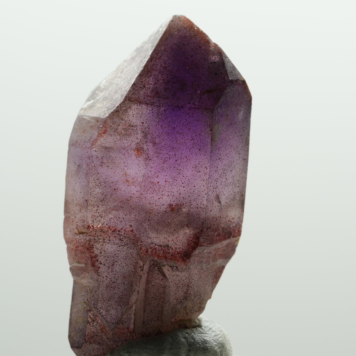 Skelett Phantom Amethyst Doppelender Spitze Brandberg, Namibia 39*19*14mm #14214