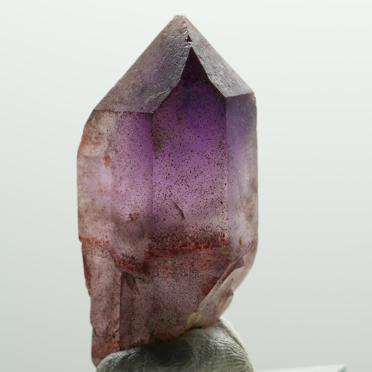 Skelett Phantom Amethyst Doppelender Spitze Brandberg, Namibia 39*19*14mm #14214