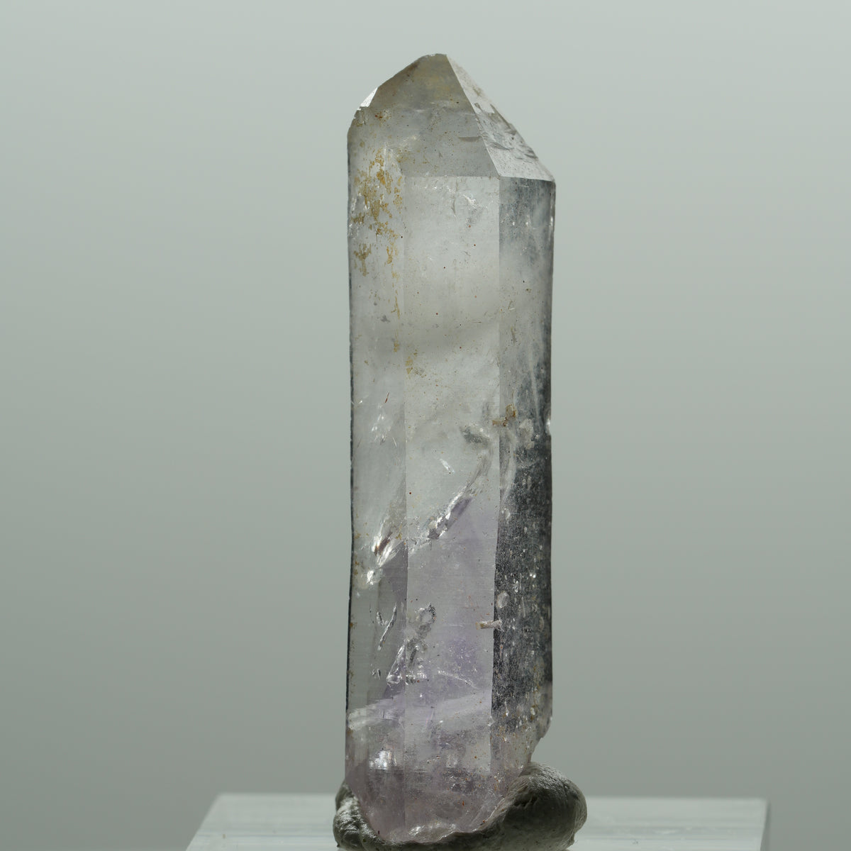 Seltene Skelett Phantom Amethyst Spitze Brandberg, Namibia 41*10*8mm #14215