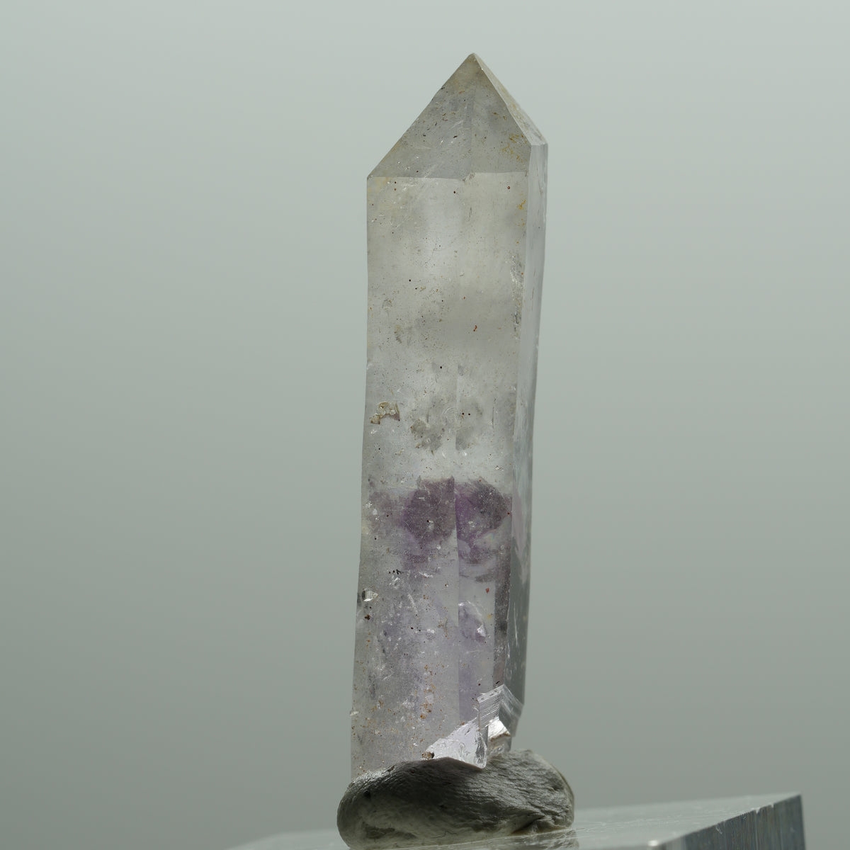Seltene Skelett Phantom Amethyst Spitze Brandberg, Namibia 41*10*8mm #14215