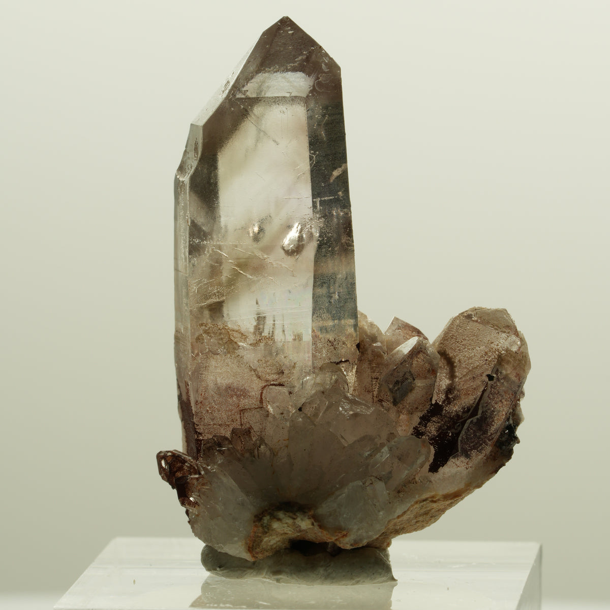 Skelett Phantom Rauchquarz Gruppe Goboboseb, Namibia 36*25*18mm #14217