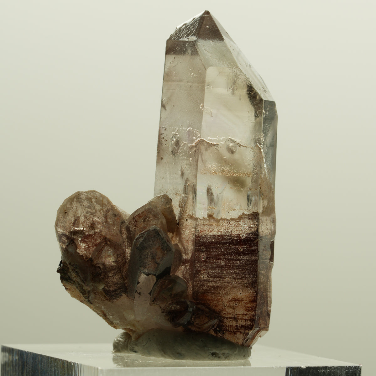 Skelett Phantom Rauchquarz Gruppe Goboboseb, Namibia 36*25*18mm #14217