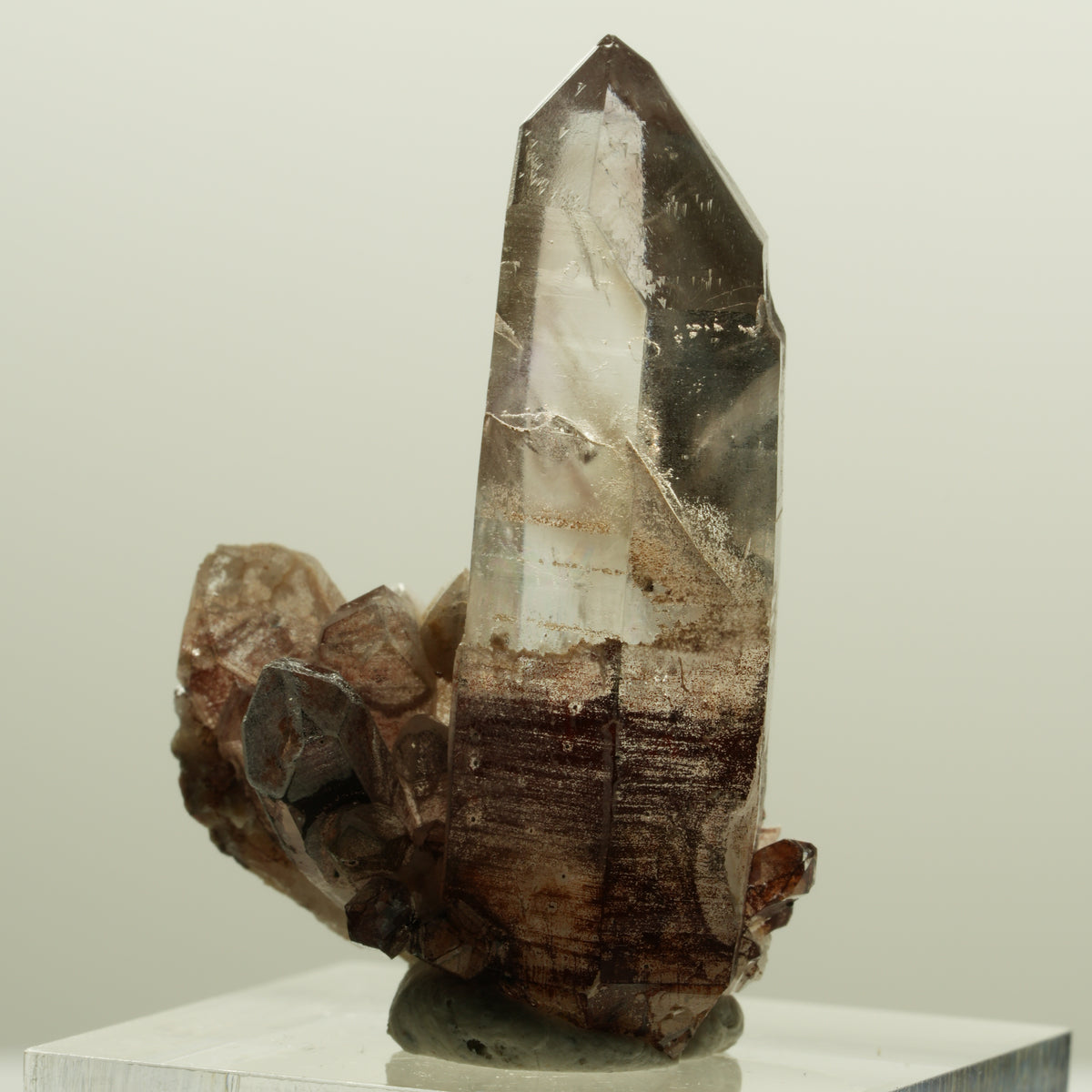 Skelett Phantom Rauchquarz Gruppe Goboboseb, Namibia 36*25*18mm #14217