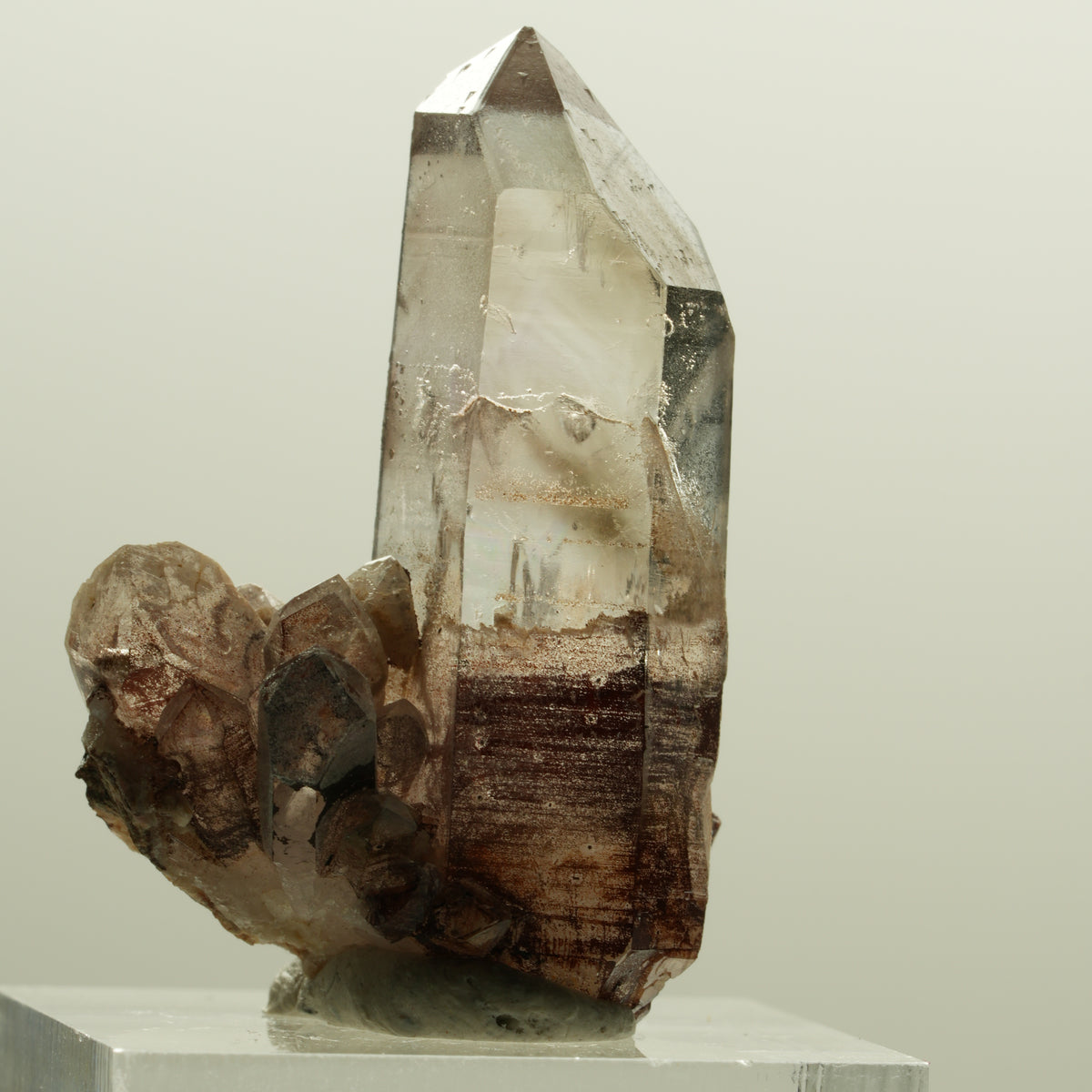 Skelett Phantom Rauchquarz Gruppe Goboboseb, Namibia 36*25*18mm #14217