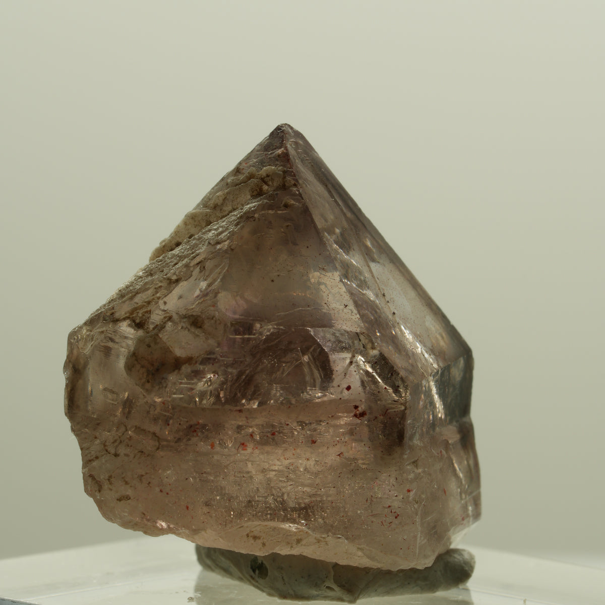 Seltene Phantom Rauchquarz Skelett Zepter Spitze Goboboseb, Namibia 22*20*20mm #14218