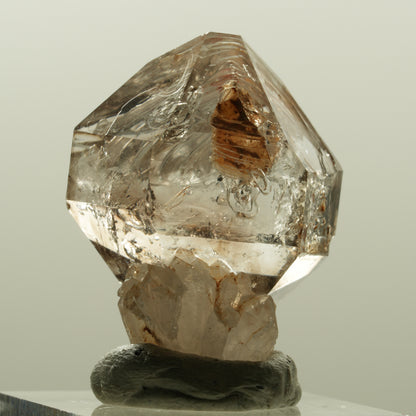 Skelett Fenster Phantom Rauchquarz Zepter Spitze Goboboseb, Namibia 33*25*20mm #14220