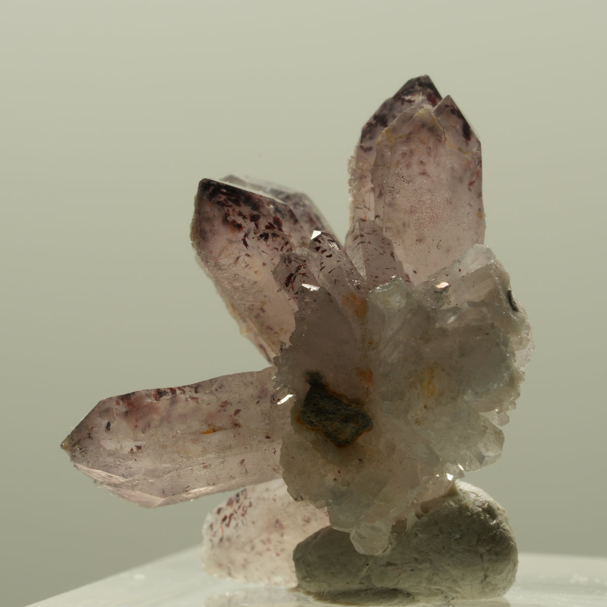 Seltene Harlekin Phantom Amethyst Gruppe Brandberg, Namibia 25*22*17mm #14222