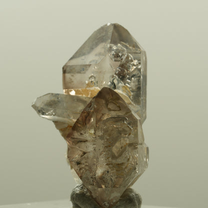 Skelett Phantom Rauchquarz Doppelender Gruppe Goboboseb, Namibia 29*25*18mm #14223