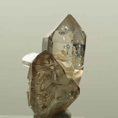 Skelett Phantom Rauchquarz Doppelender Gruppe Goboboseb, Namibia 29*25*18mm #14223