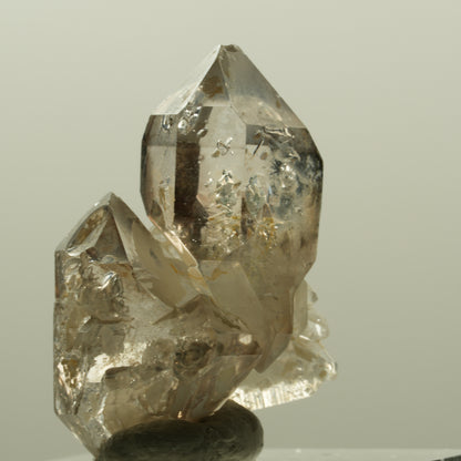 Skelett Phantom Rauchquarz Doppelender Gruppe Goboboseb, Namibia 29*25*18mm #14223