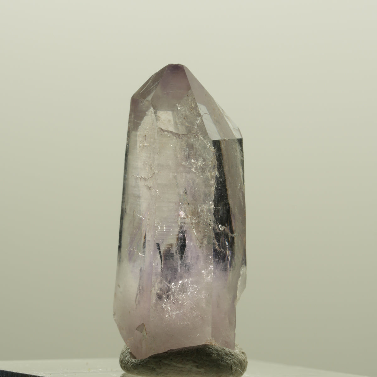 Seltene Skelett Phantom Amethyst Spitze Goboboseb, Namibia 27*12*9mm #14228