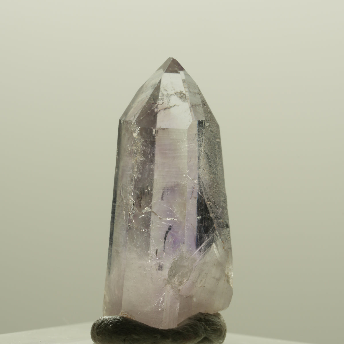 Seltene Skelett Phantom Amethyst Spitze Goboboseb, Namibia 27*12*9mm #14228