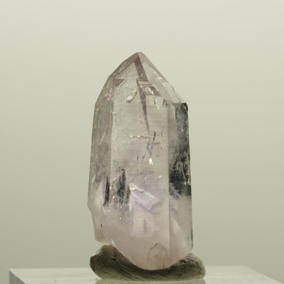 Seltene Skelett Phantom Amethyst Spitze Goboboseb, Namibia 27*12*9mm #14228