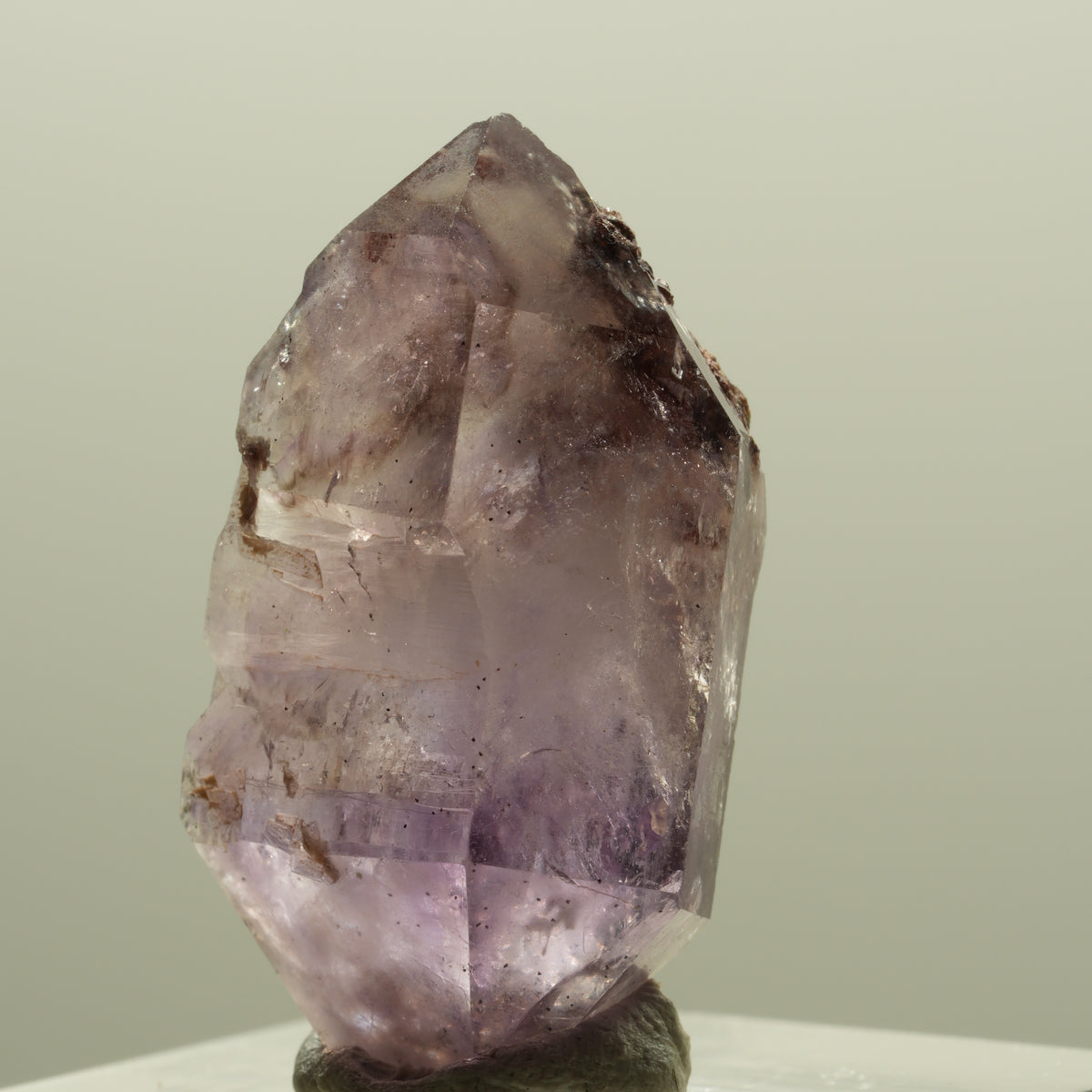Skelett Phantom Amethyst Doppelender Spitze Brandberg, Namibia 30*17*11mm #14229