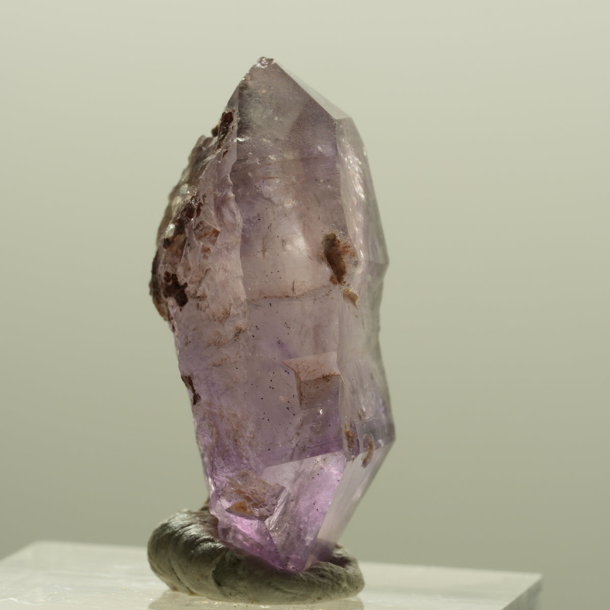 Skelett Phantom Amethyst Doppelender Spitze Brandberg, Namibia 30*17*11mm #14229