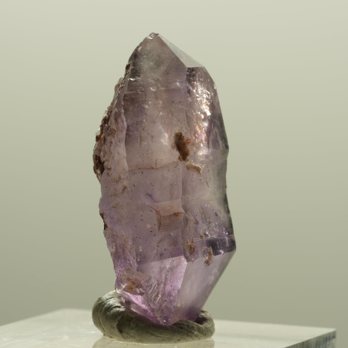 Skelett Phantom Amethyst Doppelender Spitze Brandberg, Namibia 30*17*11mm #14229
