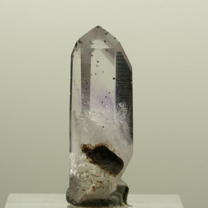Seltene Harlekin Phantom Amethyst Spitze Streep Mine, Goboboseb, Namibia 30*10*9mm #14230