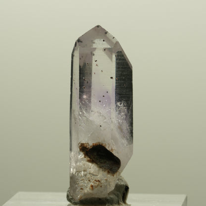 Seltene Harlekin Phantom Amethyst Spitze Streep Mine, Goboboseb, Namibia 30*10*9mm #14230