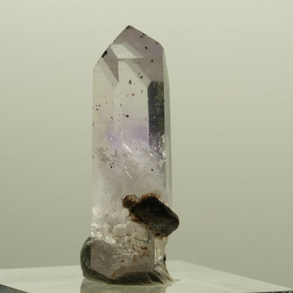 Seltene Harlekin Phantom Amethyst Spitze Streep Mine, Goboboseb, Namibia 30*10*9mm #14230