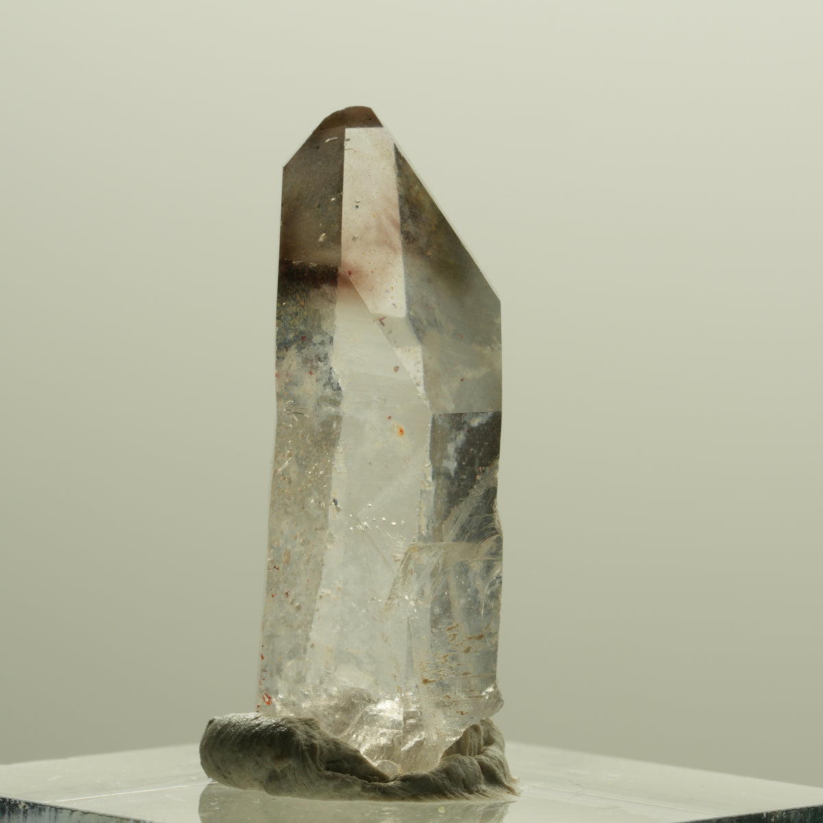 Seltene Phantom Rauchquarz Skelett Zepter Spitze Goboboseb, Namibia 28*11*99mm #14231