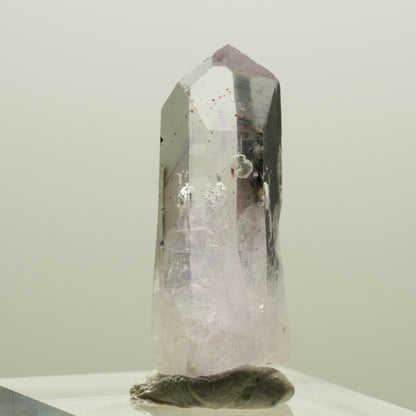 Seltene Harlekin Phantom Amethyst Spitze Streep Mine, Goboboseb, Namibia 31*14*9mm #14234