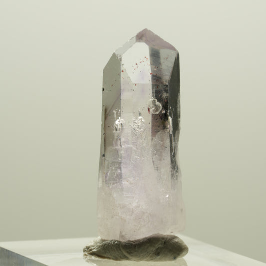 Seltene Harlekin Phantom Amethyst Spitze Streep Mine, Goboboseb, Namibia 31*14*9mm #14234