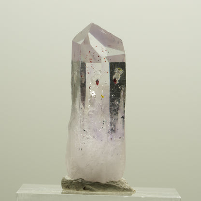 Seltene Harlekin Phantom Amethyst Spitze Streep Mine, Goboboseb, Namibia 31*14*9mm #14234