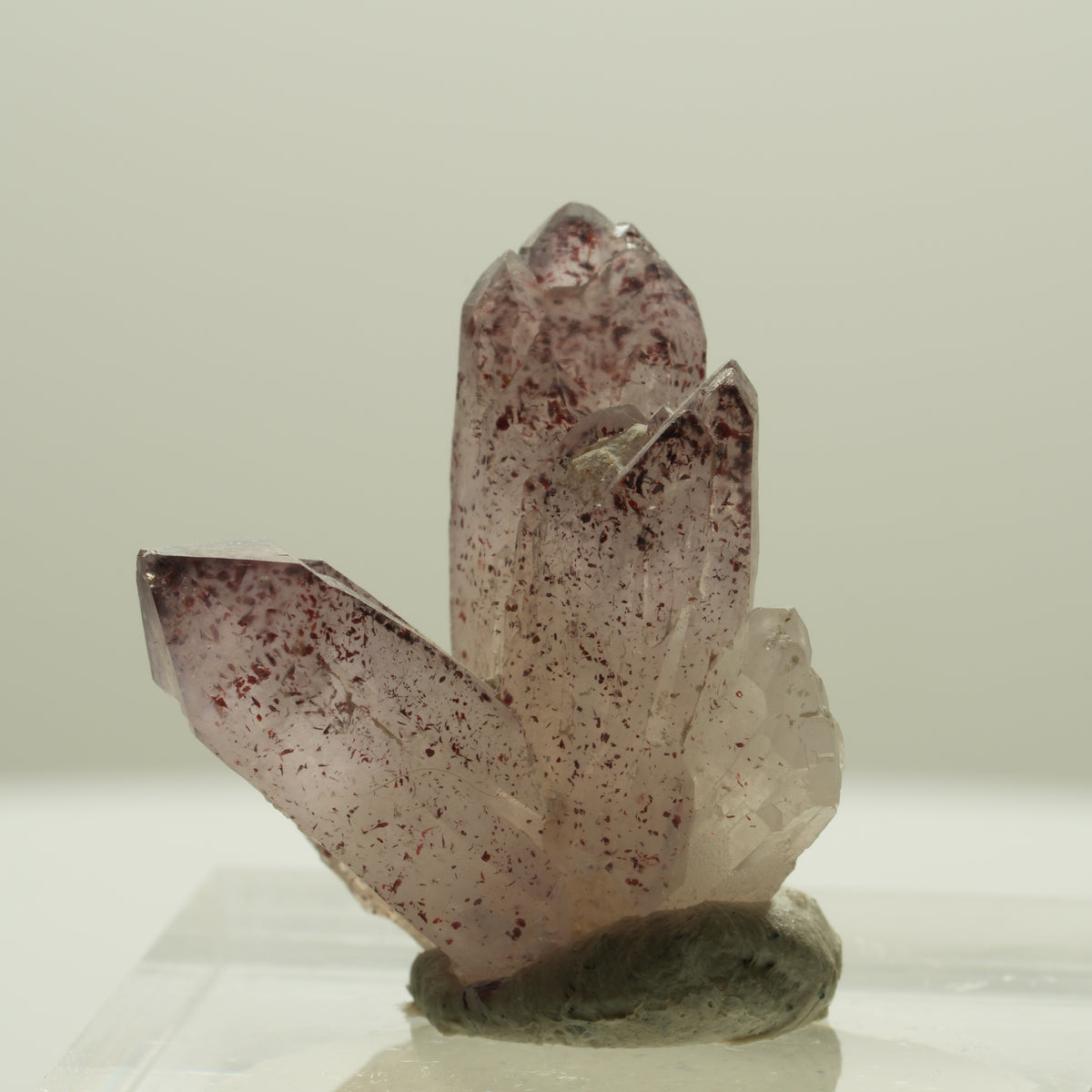 Seltene Harlekin Phantom Amethyst Gruppe Brandberg, Namibia 19*18*16mm #14235