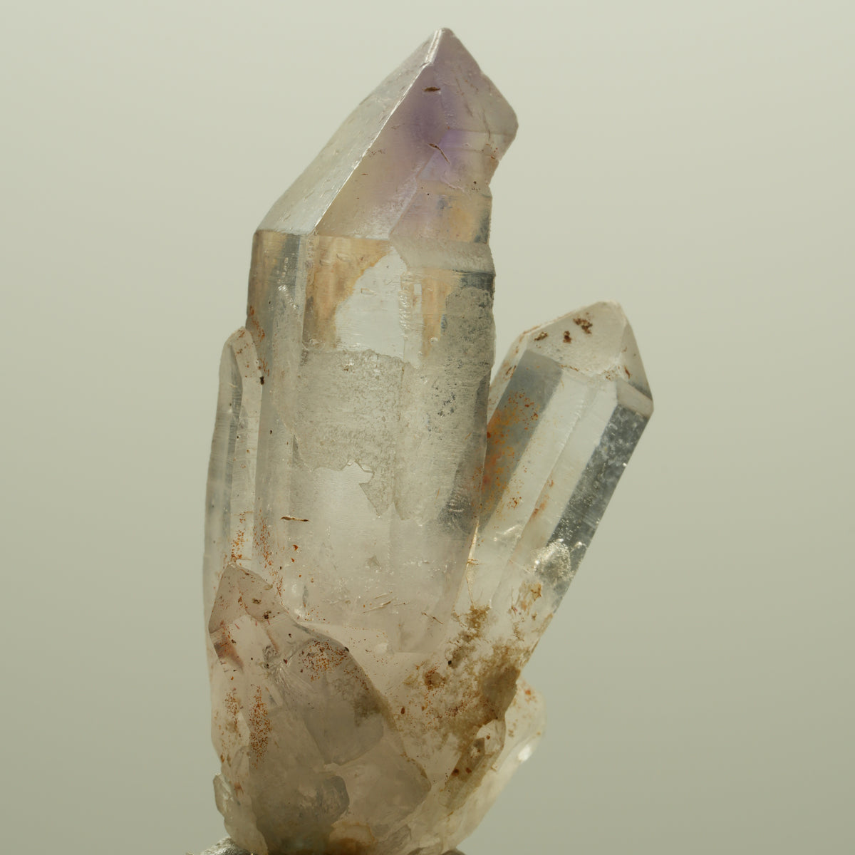 Seltene Phantom Amethyst Skelett Zepter Gruppe Goboboseb, Namibia 37*16*12mm #14238