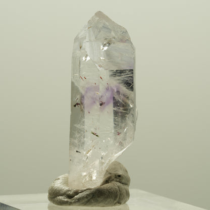 Seltene Harlekin Phantom Amethyst Spitze Streep Mine, Goboboseb, Namibia 33*14*11mm #14240