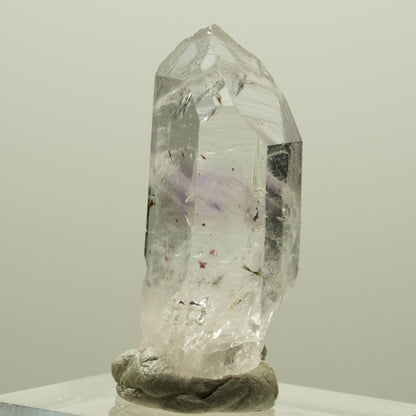 Seltene Harlekin Phantom Amethyst Spitze Streep Mine, Goboboseb, Namibia 33*14*11mm #14240