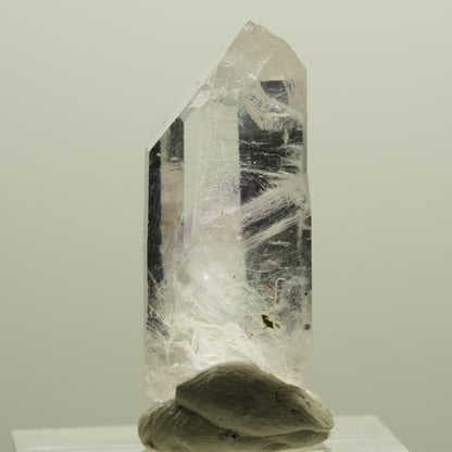 Seltene Harlekin Phantom Amethyst Spitze Streep Mine, Goboboseb, Namibia 33*14*11mm #14240