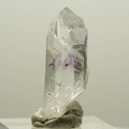 Seltene Harlekin Phantom Amethyst Spitze Streep Mine, Goboboseb, Namibia 33*14*11mm #14240
