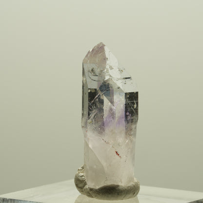 Seltene Skelett Phantom Amethyst mit Hämatit Streep Mine, Goboboseb, Namibia 26*11*9mm #14241