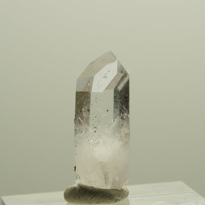 Seltene Skelett Phantom Amethyst mit Hämatit Streep Mine, Goboboseb, Namibia 23*9*9mm #14242