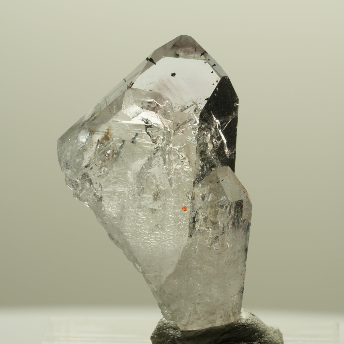 Seltene Skelett Phantom Amethyst Spitze Streep Mine Goboboseb, Namibia 31*19*9mm #14250