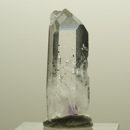 Seltene Skelett Phantom Amethyst mit Hämatit Streep Mine Goboboseb Namibia 35*12*11mm #14253