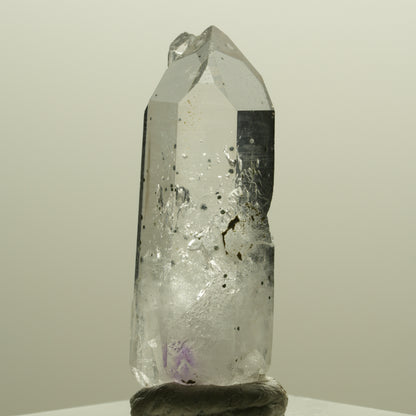 Seltene Skelett Phantom Amethyst mit Hämatit Streep Mine Goboboseb Namibia 35*12*11mm #14253