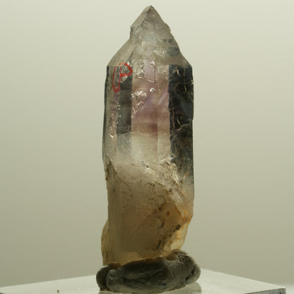 Enhydro Skelett Phantom Amethyst Spitze, 1x Blase Goboboseb, Namibia 37*15*10mm #14255