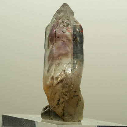Enhydro Skelett Phantom Amethyst Spitze, 1x Blase Goboboseb, Namibia 37*15*10mm #14255