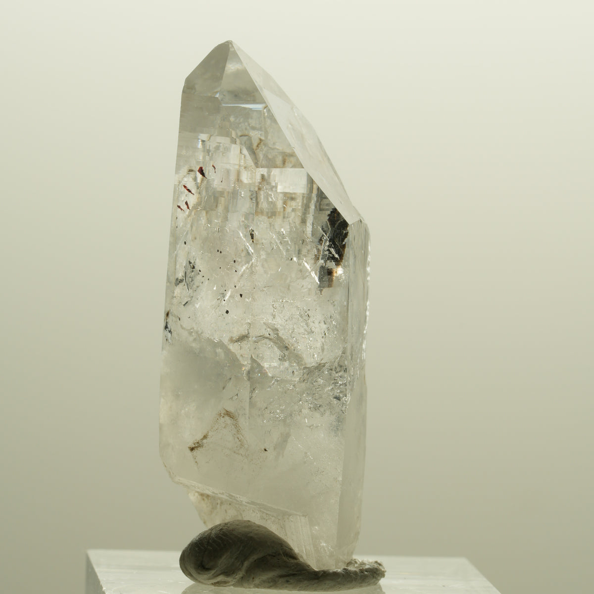 Harlekin Skelett Phantom Amethyst Spitze Streep Mine, Goboboseb, Namibia 41*15*14mm #14258