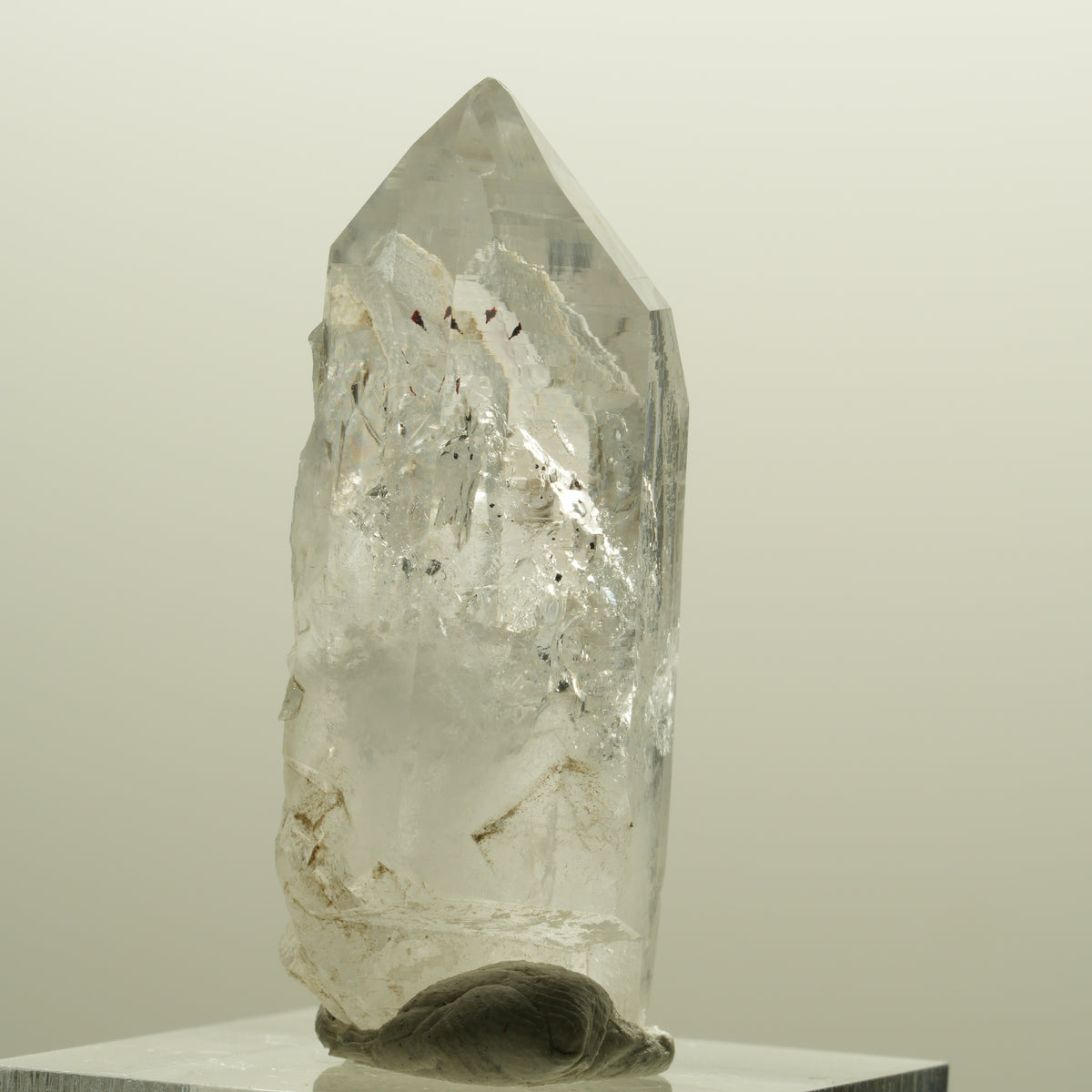 Harlekin Skelett Phantom Amethyst Spitze Streep Mine, Goboboseb, Namibia 41*15*14mm #14258