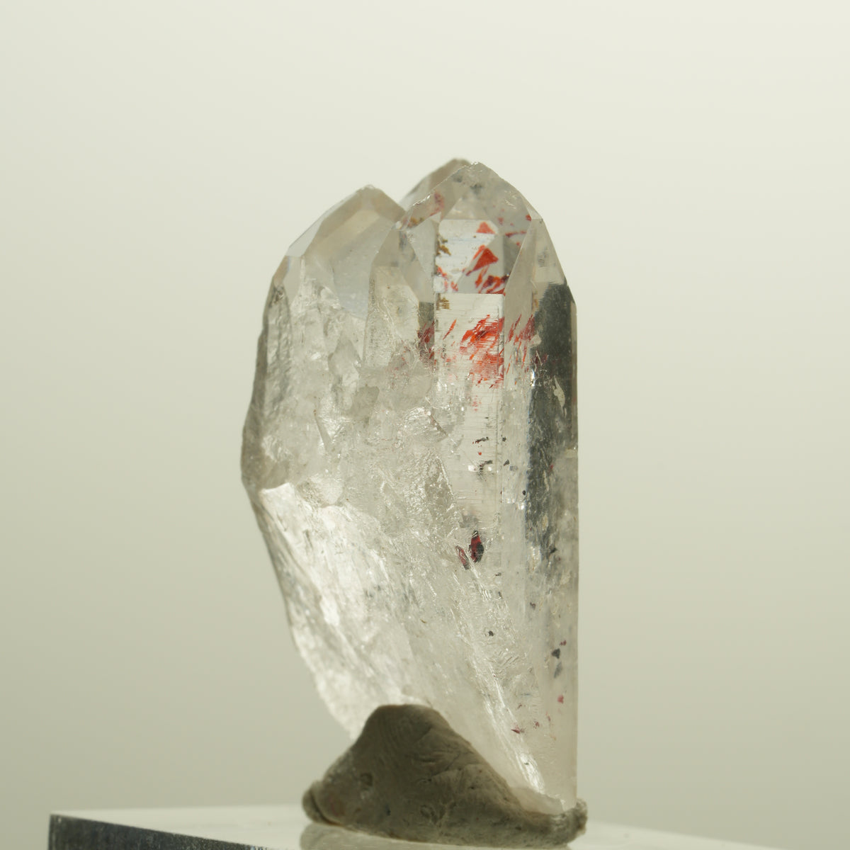 Harlekin Skelett Rauchquarz Gruppe Streep Mine, Goboboseb, Namibia 35*27*16mm #14259