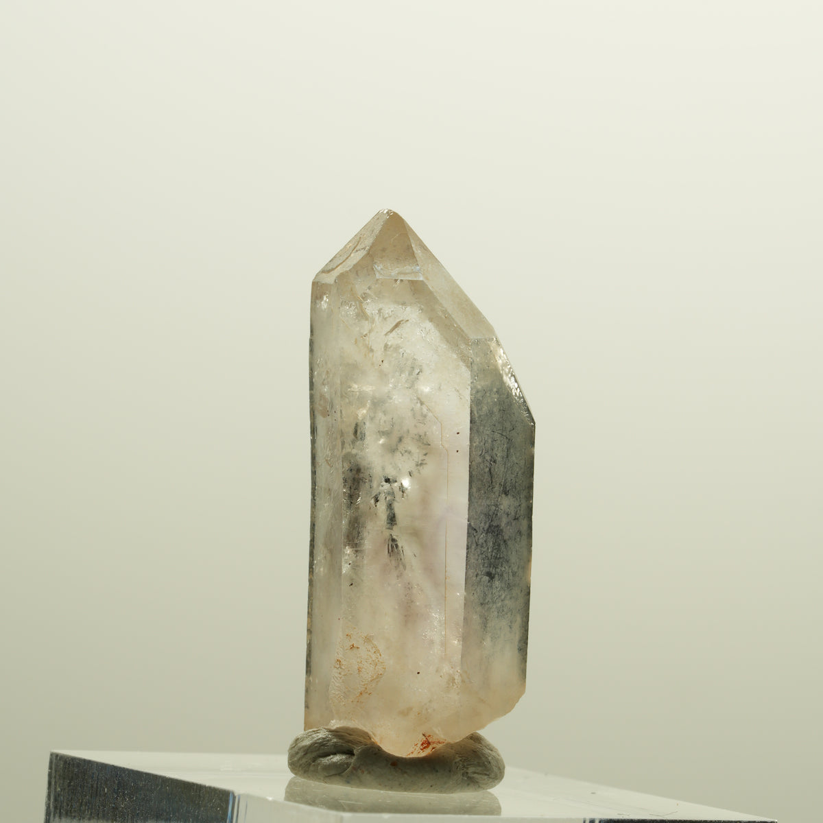 Seltene Skelett Phantom Amethyst Spitze Goboboseb, Namibia 32*12*9mm #14260