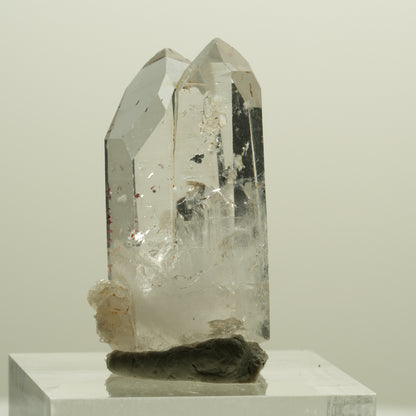 Seltene Skelett Phantom Amethyst mit Hämatit Streep Mine Goboboseb Namibia 30*16*14mm #14263