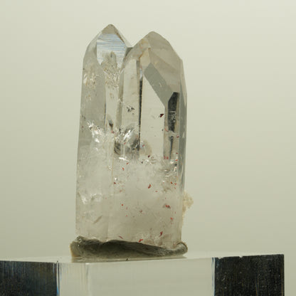 Seltene Skelett Phantom Amethyst mit Hämatit Streep Mine Goboboseb Namibia 30*16*14mm #14263