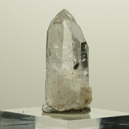 Seltene Skelett Phantom Amethyst mit Hämatit Streep Mine Goboboseb Namibia 30*16*14mm #14263