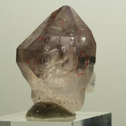 Enhydro Skelett Phantom Amethyst Zepter Spitze, 4x Blase Goboboseb, Namibia 33*26*17mm #14264