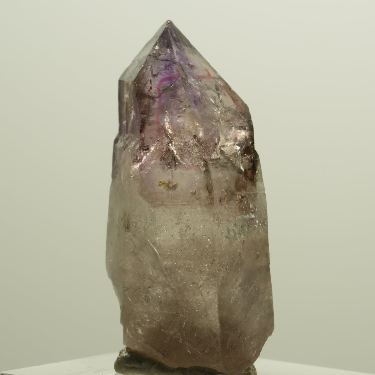 Enhydro Skelett Phantom Amethyst Spitze, 2x Blase Goboboseb, Namibia 37*19*16mm #14265